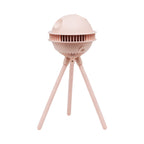Portable Stroller Fan with Flexible Tripod – Bladeless USB Rechargeable Baby & Desk Fan