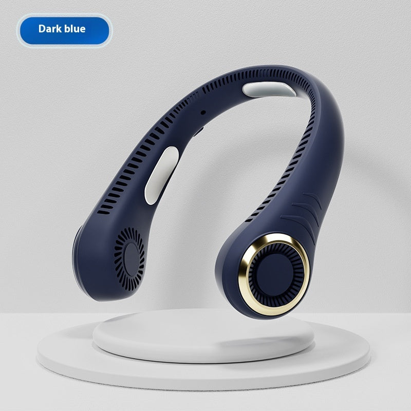 Halter Bladeless Turbine Portable Cooling Fan - Stay Cool Anywhere — Hands-Free Cooling in Seconds